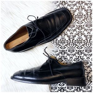 VINTAGE : Mercanti Fiorentini men’s size 11 : genuine leather oxford dress shoes
